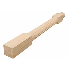 Столб начальный без сучков №8a хвоя 80х80х1200